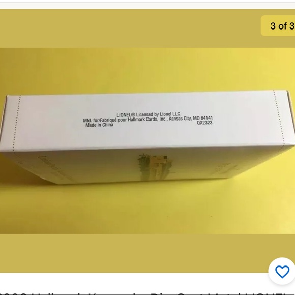 Vintage 2006 Hallmark Keepsake Ornament Lionel Union Pacific Veranda Loco Train - Picture 3 of 3